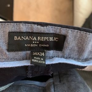 Banana Republic Mason Athletic Fit Chinos 36x34